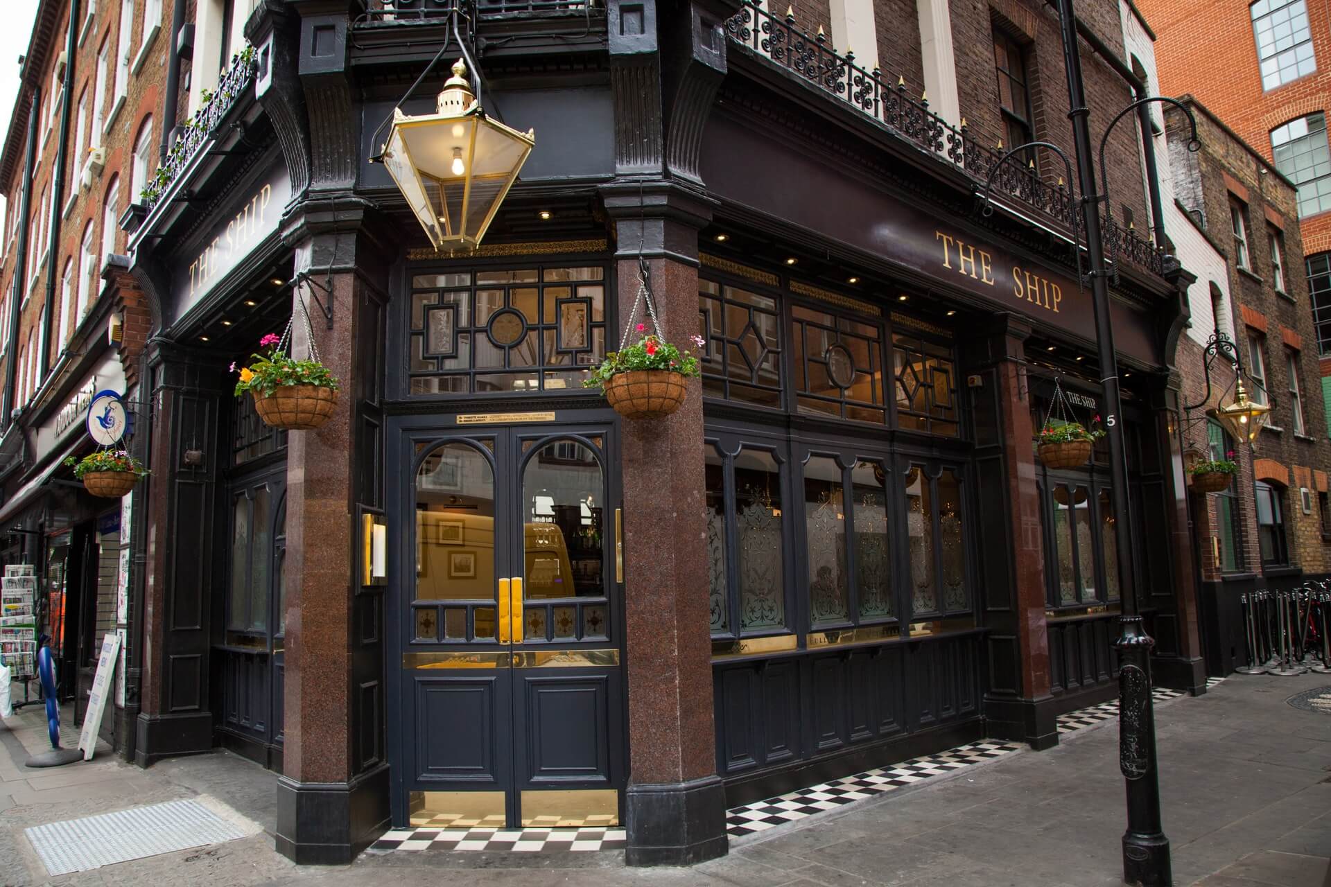 Contact The Ship for a warm welcome, superb drinks, and fresh food in Soho